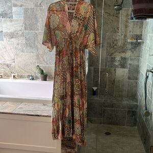 Maxi dress. Made in Italy.